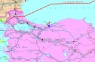 22. Карта "Газопроводы Черноморского и Средиземноморского бассейнов и юга Европы"   