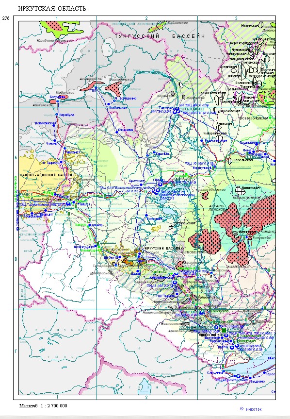 Газ карты (газовые), карты промышленности, газопроводов, нефтепроводов ...